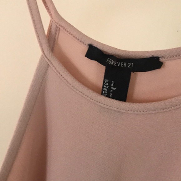 F21 Light Pink High Neck dress - Picture 4 of 4